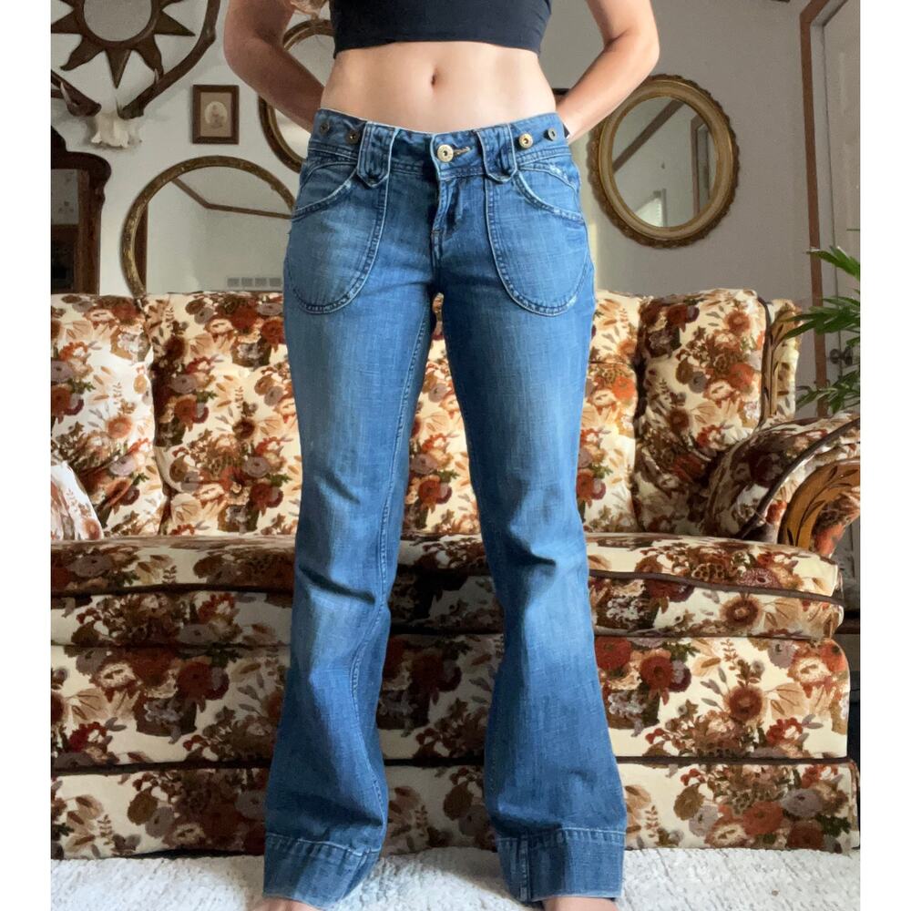 Y2K l.e.i. “Ashley” Ultra Low Rise Jeans